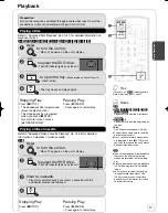 Preview for 17 page of Panasonic DMREZ485V - DVD RECORDER - MULTI LANGUAGE Operating Instructions Manual