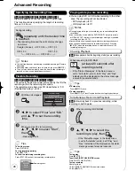 Preview for 26 page of Panasonic DMREZ485V - DVD RECORDER - MULTI LANGUAGE Operating Instructions Manual