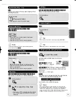 Preview for 31 page of Panasonic DMREZ485V - DVD RECORDER - MULTI LANGUAGE Operating Instructions Manual