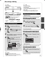 Preview for 43 page of Panasonic DMREZ485V - DVD RECORDER - MULTI LANGUAGE Operating Instructions Manual