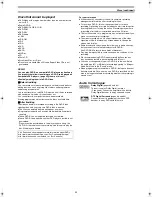 Preview for 11 page of Panasonic DMRHS2 - DVD RECORD.W/HD DRIV Operating Instructions Manual