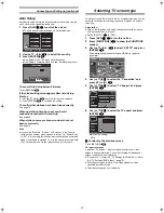 Preview for 17 page of Panasonic DMRHS2 - DVD RECORD.W/HD DRIV Operating Instructions Manual