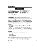 Preview for 6 page of Panasonic DMW-AC5 Operating Instructions Manual