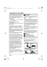 Preview for 2 page of Panasonic DMW-AC7 Operating Instructions Manual