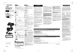 Предварительный просмотр 1 страницы Panasonic DMW-DCC7 Operating Instructions