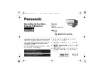 Panasonic DMW-FL200L Operating Instructions Manual preview