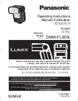 Preview for 1 page of Panasonic DMW-FL360L Operating Instructions Manual