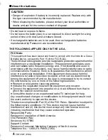 Preview for 4 page of Panasonic DMW-FL360L Operating Instructions Manual