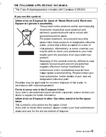 Preview for 5 page of Panasonic DMW-FL360L Operating Instructions Manual