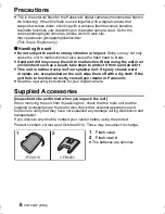 Предварительный просмотр 6 страницы Panasonic DMW-FL360L Operating Instructions Manual