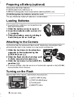 Preview for 8 page of Panasonic DMW-FL360L Operating Instructions Manual