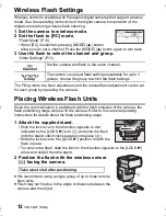 Preview for 12 page of Panasonic DMW-FL360L Operating Instructions Manual