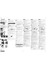 Panasonic DMW-GTC1 Operating Instructions preview