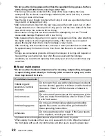 Preview for 22 page of Panasonic DMW-MCTZ35 Operating Instructions Manual