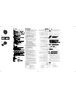 Preview for 2 page of Panasonic DMWLWA52 Operating Instructions