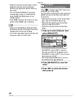 Preview for 22 page of Panasonic DMWSDP1 - HD SD CARD PLAYER Operating Instructions Manual