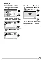 Preview for 29 page of Panasonic DMWSDP1 - HD SD CARD PLAYER Operating Instructions Manual