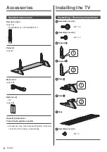 Предварительный просмотр 8 страницы Panasonic DOLBY ATMOS TX-40GX820B Operating Instructions Manual