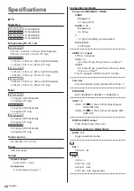 Предварительный просмотр 24 страницы Panasonic DOLBY ATMOS TX-40GX820B Operating Instructions Manual