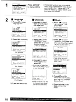 Preview for 18 page of Panasonic Double feature OmniVision VHS PV-D4742 Operating Instructions Manual