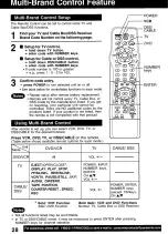 Preview for 28 page of Panasonic Double feature OmniVision VHS PV-D4742 Operating Instructions Manual