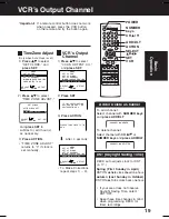 Предварительный просмотр 19 страницы Panasonic DoubleFeature PV-D4734S Operating Instructions Manual