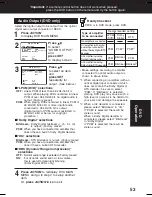 Предварительный просмотр 53 страницы Panasonic DoubleFeature PV-D4734S Operating Instructions Manual