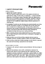 Preview for 3 page of Panasonic DoubleFeature PV-D4734S Service Manual