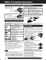 Preview for 6 page of Panasonic DoubleFeature PV-D4744 Operating Instructions Manual