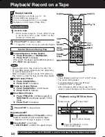 Preview for 20 page of Panasonic DoubleFeature PV-D4744 Operating Instructions Manual