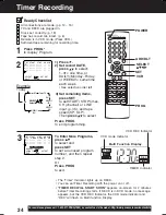 Preview for 24 page of Panasonic DoubleFeature PV-D4744 Operating Instructions Manual