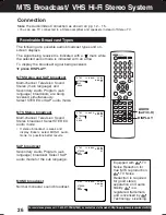 Preview for 26 page of Panasonic DoubleFeature PV-D4744 Operating Instructions Manual