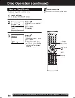 Preview for 40 page of Panasonic DoubleFeature PV-D4744 Operating Instructions Manual