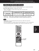 Preview for 41 page of Panasonic DoubleFeature PV-D4744 Operating Instructions Manual