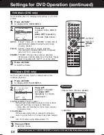 Preview for 54 page of Panasonic DoubleFeature PV-D4744 Operating Instructions Manual