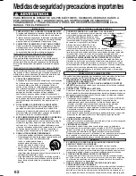 Preview for 62 page of Panasonic DoubleFeature PV-D4744 Operating Instructions Manual