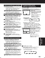 Preview for 65 page of Panasonic DoubleFeature PV-D4744 Operating Instructions Manual