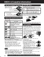 Preview for 6 page of Panasonic DoubleFeature PV-D4754S Operating Instructions Manual