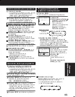 Preview for 65 page of Panasonic DoubleFeature PV-D4754S Operating Instructions Manual