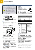 Preview for 8 page of Panasonic DP-0 Series Manual