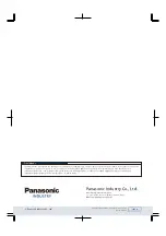 Preview for 11 page of Panasonic DP-0 Series Manual