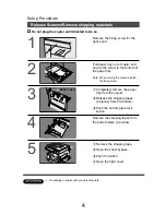 Предварительный просмотр 4 страницы Panasonic DP-130 Series Setup Procedure