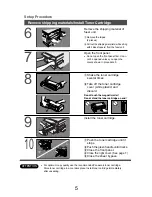 Предварительный просмотр 5 страницы Panasonic DP-130 Series Setup Procedure