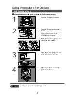 Предварительный просмотр 8 страницы Panasonic DP-130 Series Setup Procedure