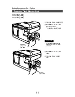 Предварительный просмотр 11 страницы Panasonic DP-130 Series Setup Procedure