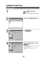 Предварительный просмотр 12 страницы Panasonic DP-130 Series Setup Procedure