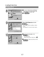 Предварительный просмотр 17 страницы Panasonic DP-130 Series Setup Procedure