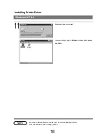 Предварительный просмотр 18 страницы Panasonic DP-130 Series Setup Procedure