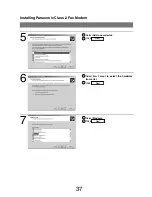 Предварительный просмотр 37 страницы Panasonic DP-130 Series Setup Procedure