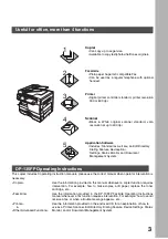 Preview for 3 page of Panasonic DP-135FP Operating Instructions Manual